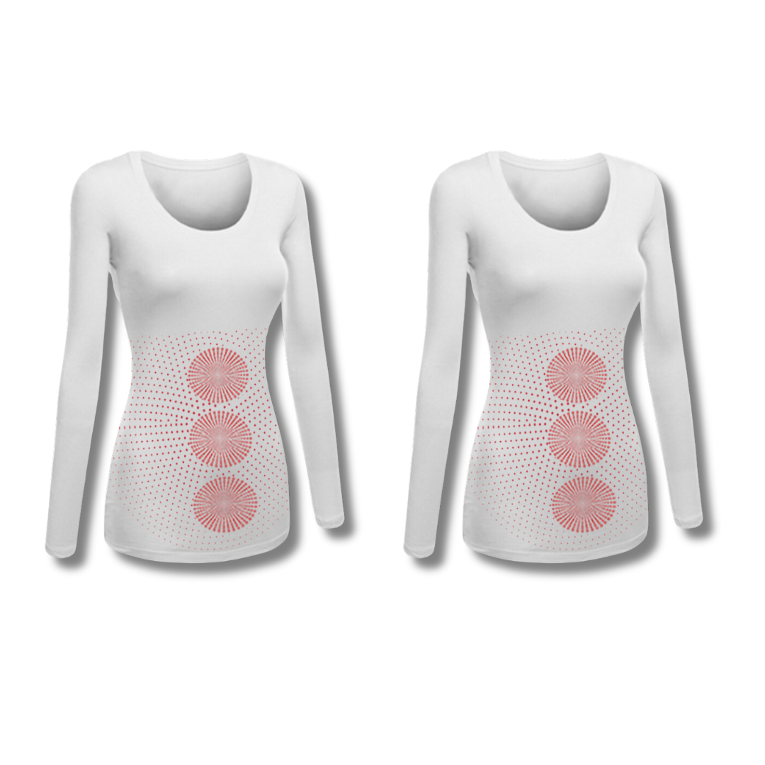 FiberFit™ Hourglass Sculpting Self Heating Long Sleeve