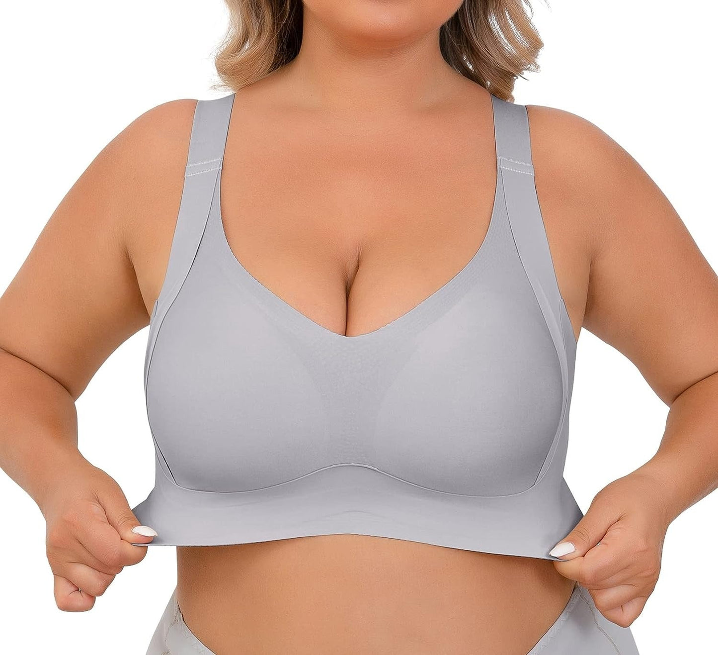 Daily Comfort Wireless Shaper Bra-Black