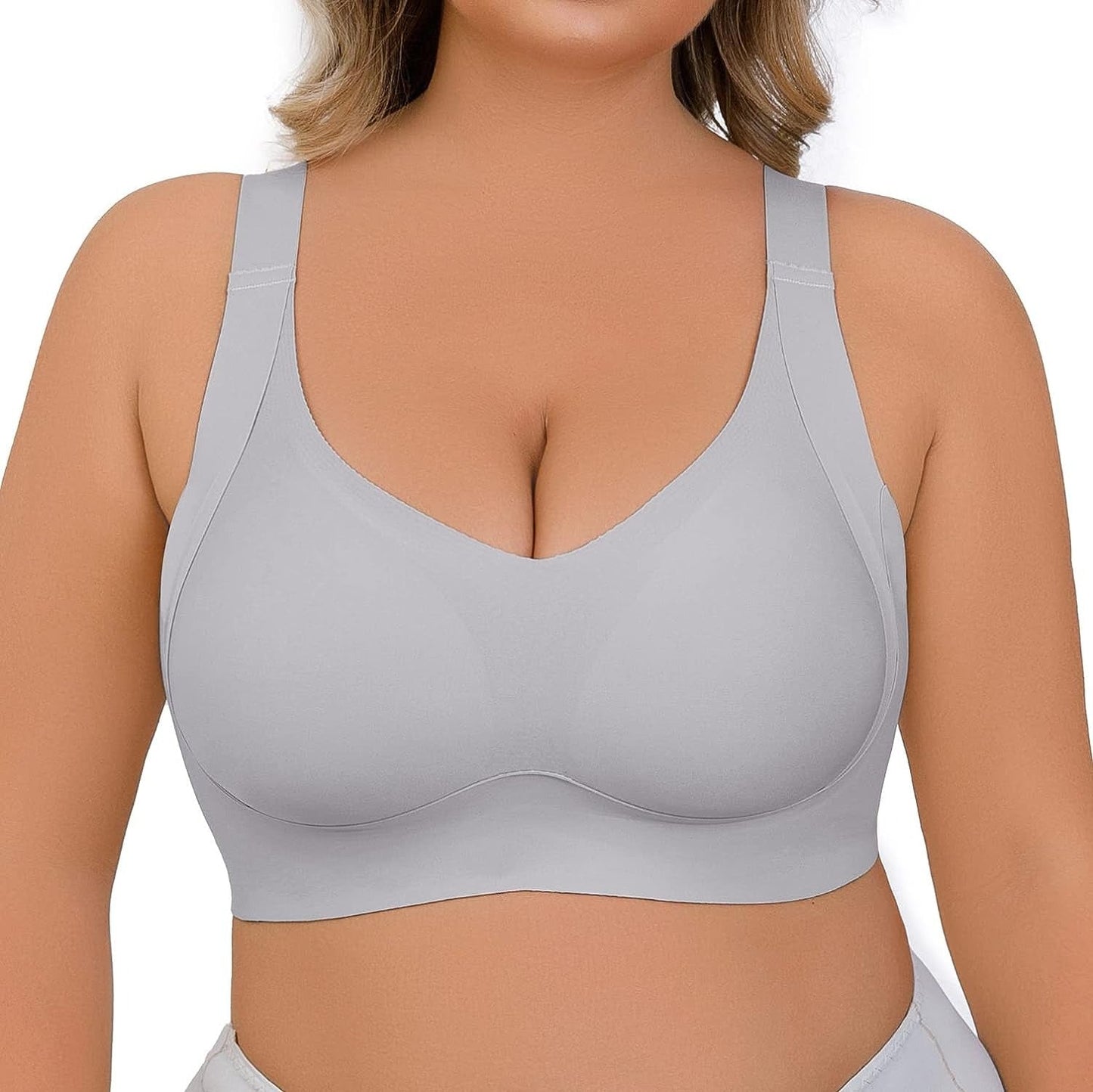 Daily Comfort Wireless Shaper Bra-Black