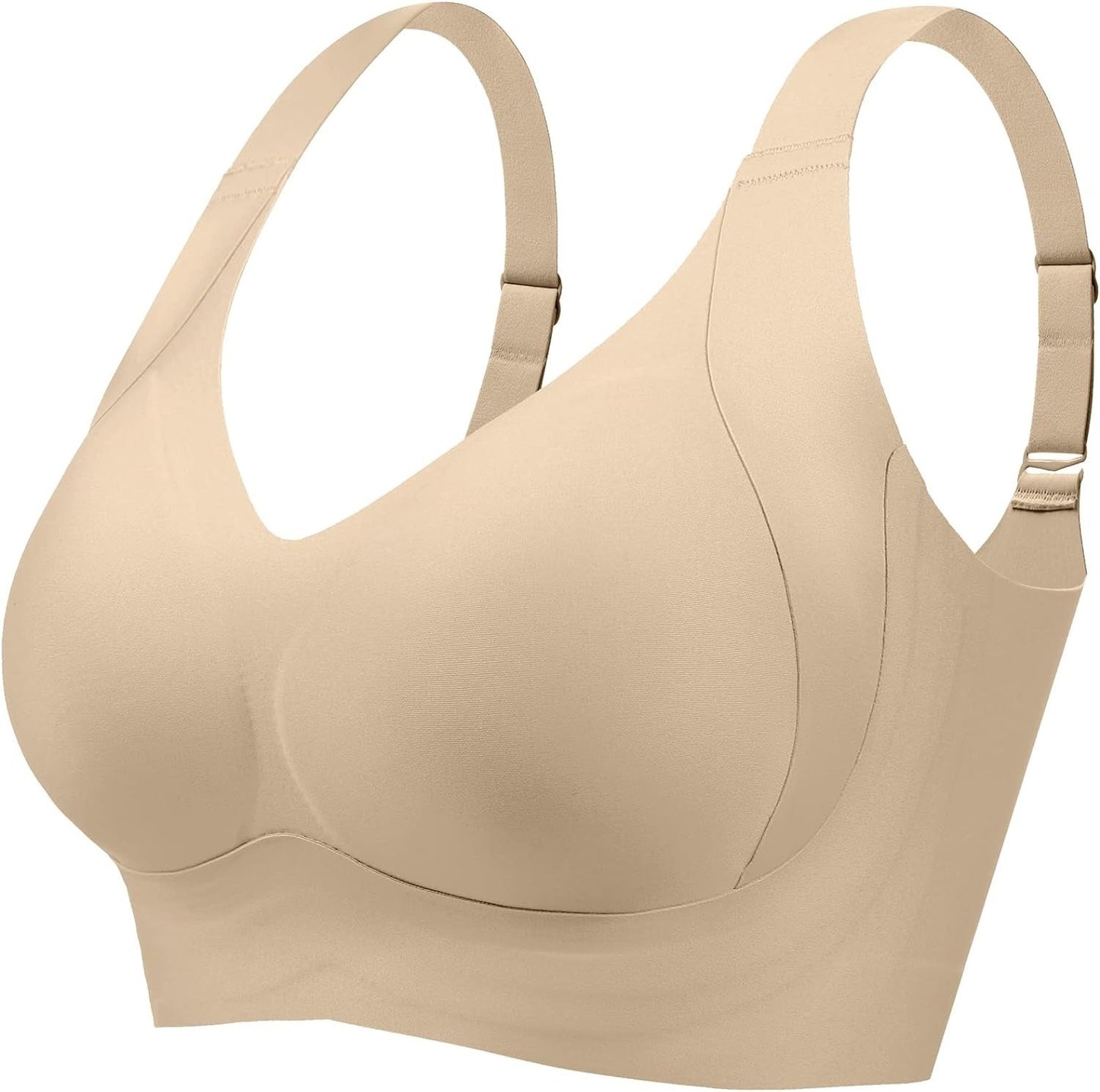 Daily Comfort Wireless Shaper Bra-Grey