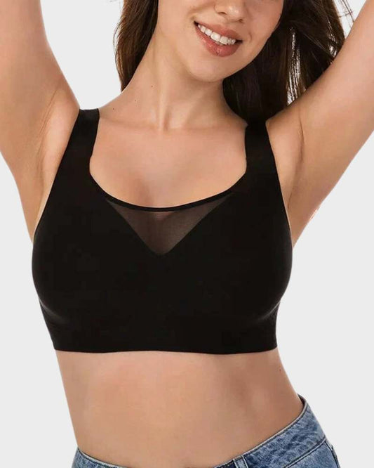 Mesh Front Contouring Bra