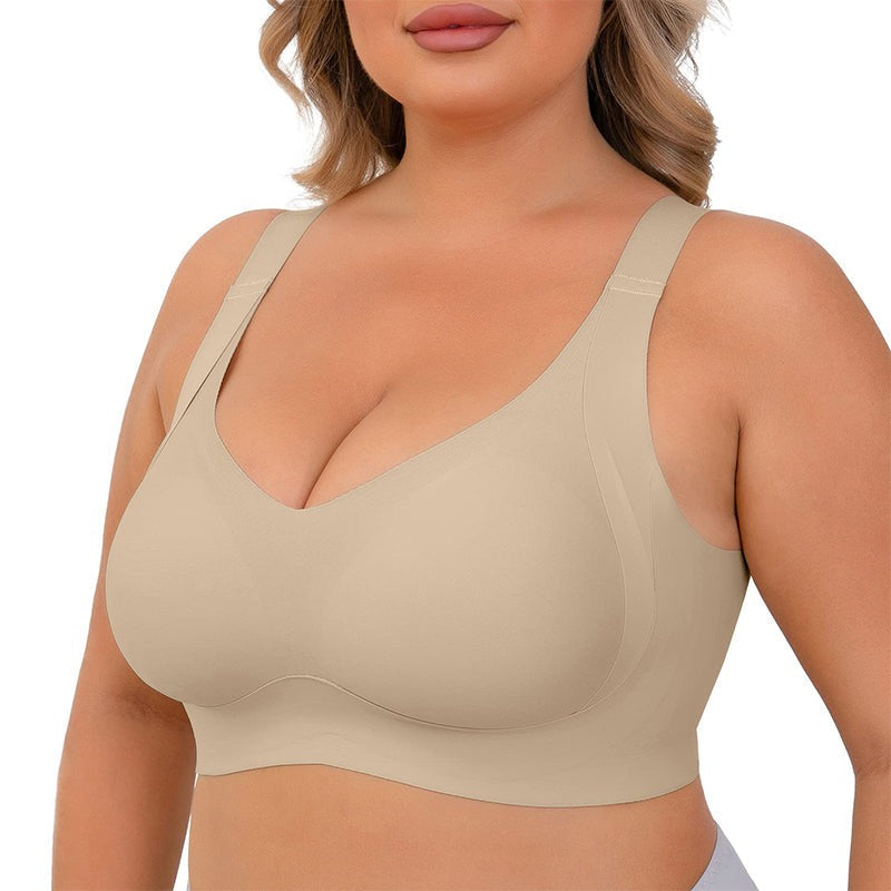 Daily Comfort Wireless Shaper Bra-Black