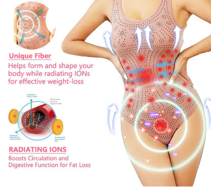 FiberFit™ Hourglass Sculpting Self Heating Suit