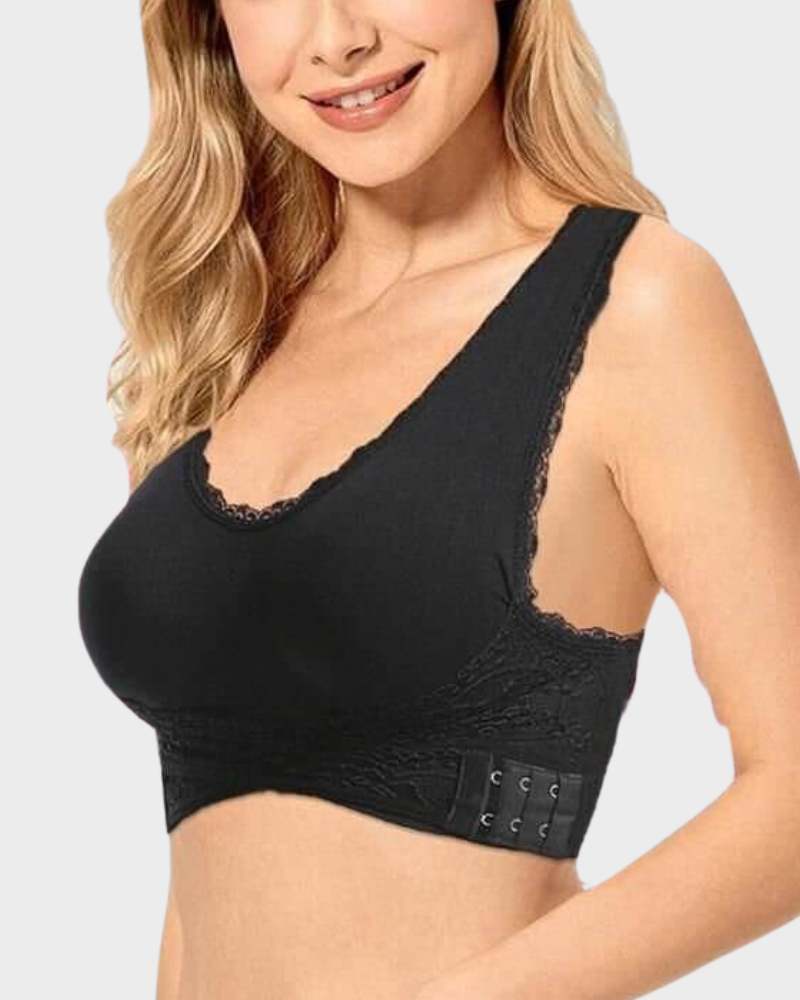 Breathable Comfort Push Up Lace Bra