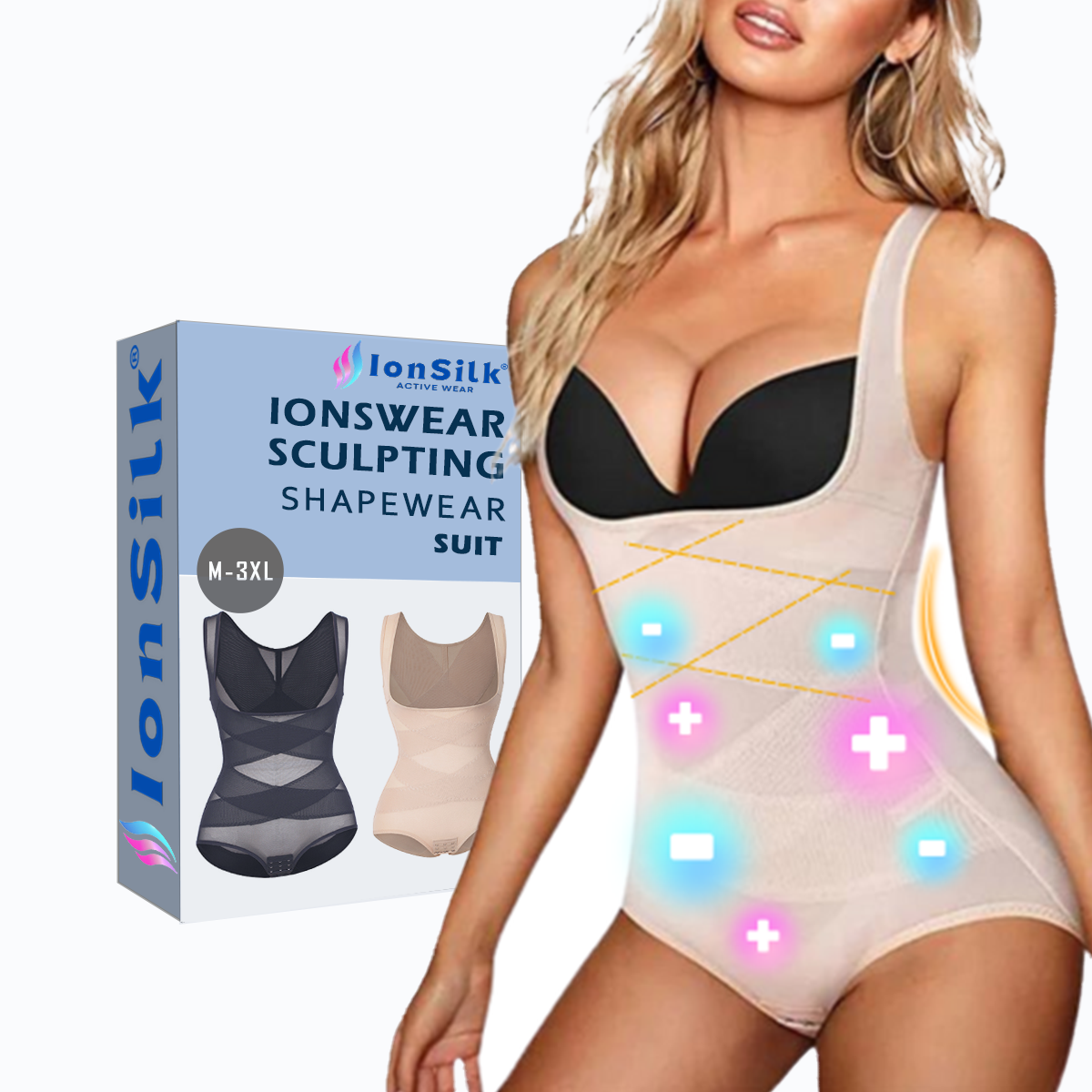 IonSilk™ IONsWear Sculpting Shapewear Suit