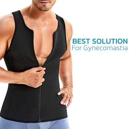 Pack 2 - FitPro™ Gynecomastia Compression Zipper Vest